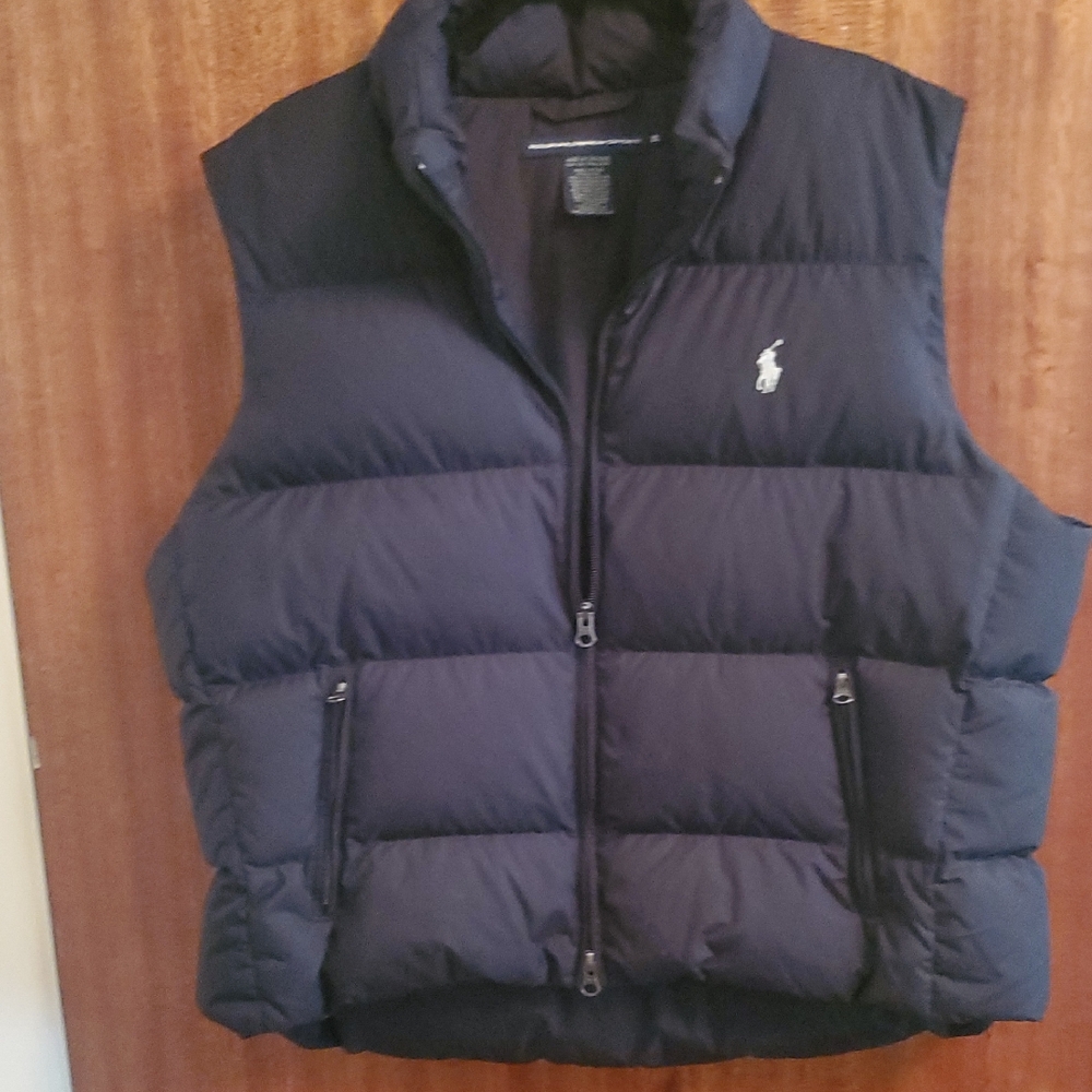 WOMENS RALPH LAUREN DOWN PUFFER VEST XL